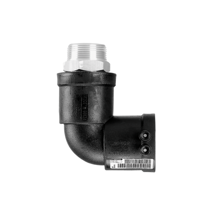 Электрокипяченое колено с латунной нитью FRIATEC 32 x 1"" снаружи, PN16