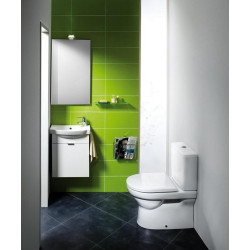 Built-in unit with lower water connection JIKA Tigo, universal brides, mounting glaujis in the front walls
