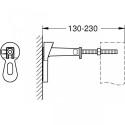 Potinkinis bidė rėmas GROHE SL 1130 mm su tvirtinimais