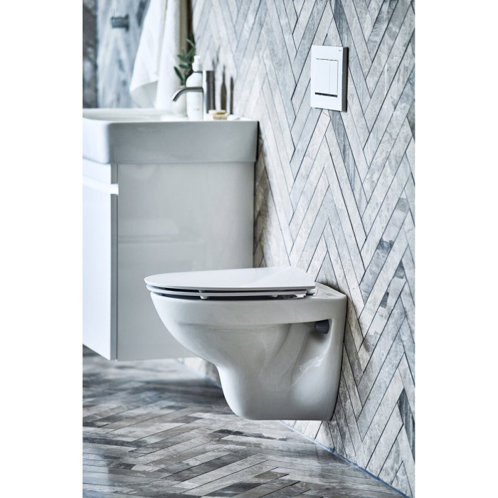 WC katla IFO Inspira cietais vāks, viegli izšļakstoties