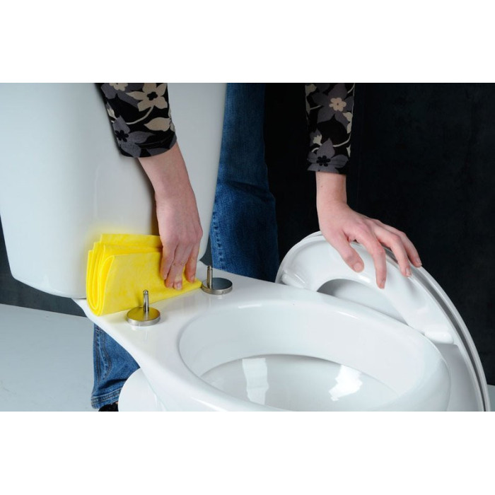 Built-in unit SAPHO Paco Rimless with SLIM slow-descending lid