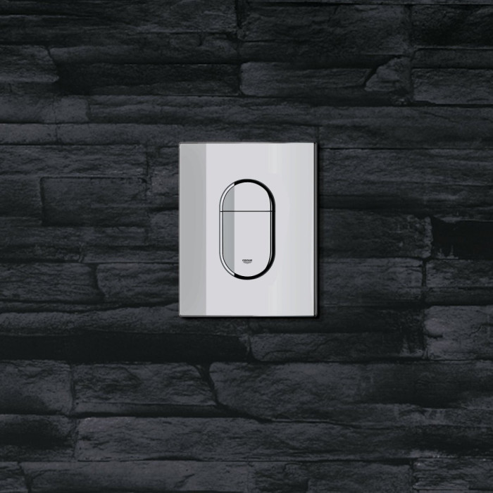 WC flush button GROHE Arena Cosmopolitan, chrome-plated