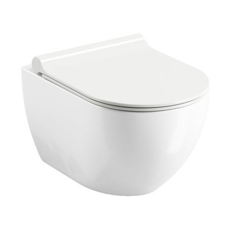 Pakabinamas WC puodas RAVAK Uni Chrome RimOff