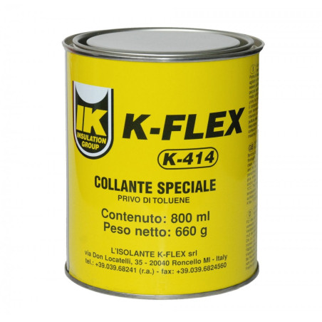 Sėlenos kauchiukiniai izoliacijai K-FLEX 800 ml / 0,66 kg