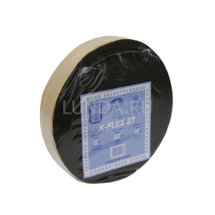 Pašlīmējošā lentes gumija izolācijai K-FLEX 50 mm x 15 m