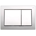 Flush plate TECEbase, chrome-plated, shiny