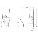 Built-in unit IFO Inspira Art, without internal bypass, Rimfree