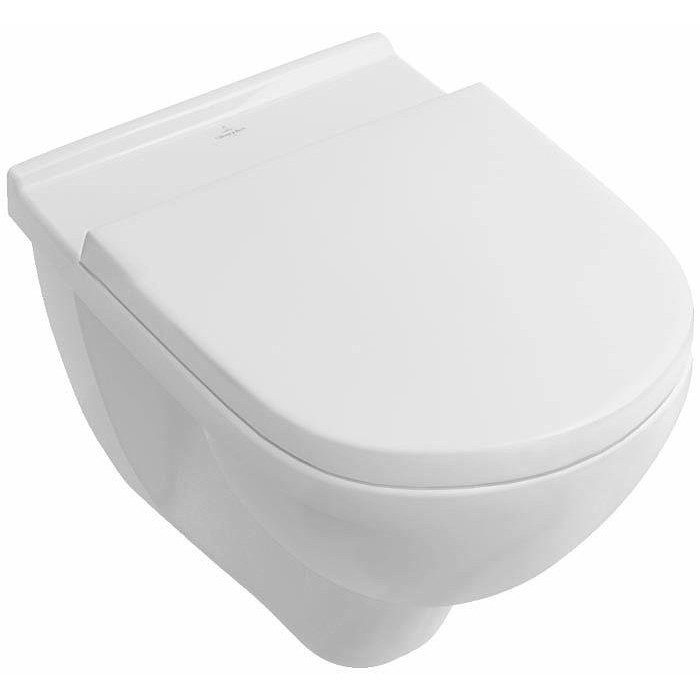 Piekārts WC katls VILLEROY & BOCH O.Novo ar lēni dilstošu vāku