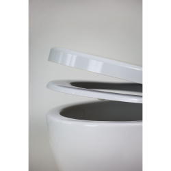 WC katla IFO iCon cietais vāks, viegli izšļakstot