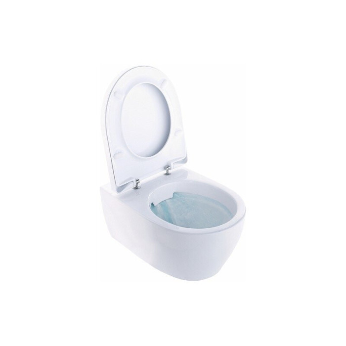 Kietas WC puodo dangtis IFO iCon, švelniai nusiliedžiantis