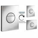 Пристенная рама для унитаза GROHE Rapid SL 4 в 1 + подвесной унитаз GROHE Bau с крышкой с плавным закрыванием