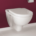 Пристенная рама для унитаза GROHE Rapid SL 4 в 1 + подвесной унитаз GROHE Bau с крышкой с плавным закрыванием
