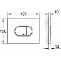 WC flush button GROHE Arena Cosmopolitan, chrome-plated