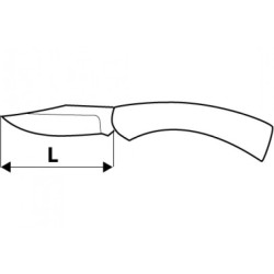 Nuga ümbrisega TOPEX 120 mm