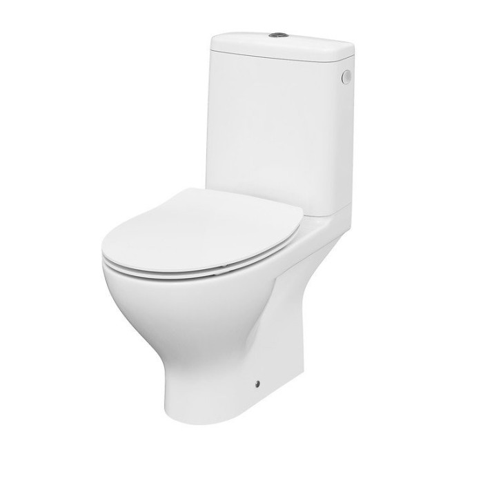 Встраиваемый унитаз CERSANIT Moduo Clean On с медленно опускающейся крышкой