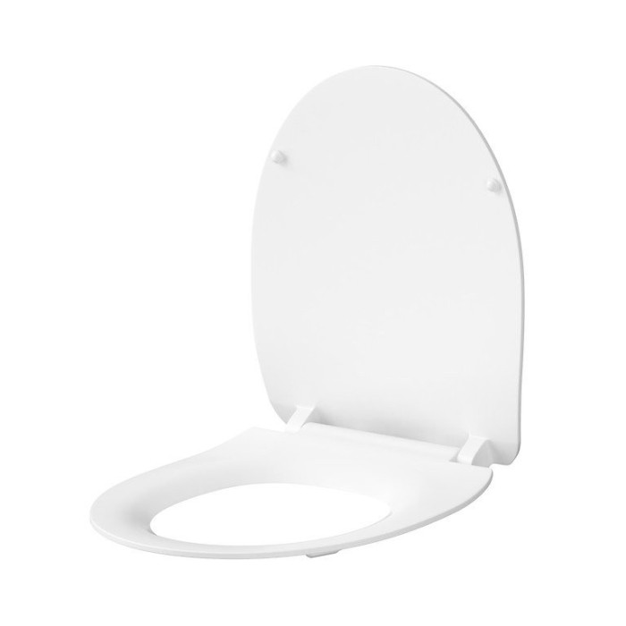 Piekaramais WC Pot CERSANIT Moduo ar Rimless tehnoloģiju un plānu lēnu vāku