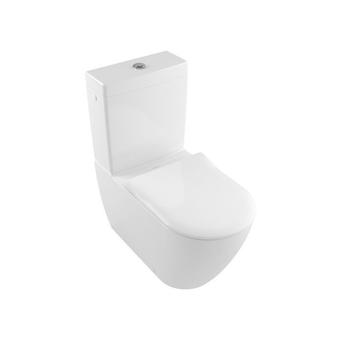Встраиваемый унитаз VILLEROY & BOCH Subway 2.0 Direct Flush с крышкой Soft Close
