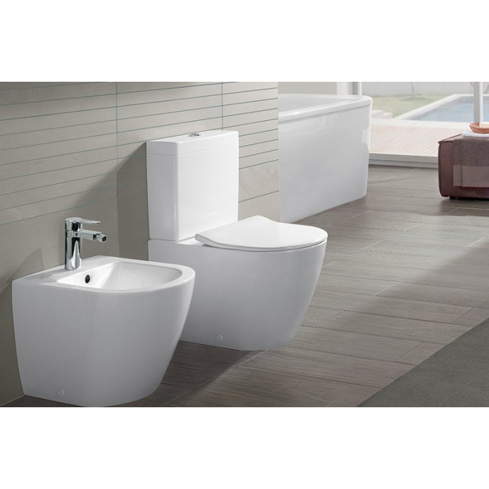 Iebūvēta tualete VILLEROY & BOCH Subway 2.0 Direct Flush ar Soft Close vāku