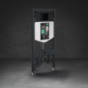 Seina sisse WC raam MEPA nextVIT õhuke 10 cm 2 in 1