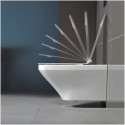 Piekaramā tualete DURAVIT DuraStyle Rimless ar lēni kustīgu vāku