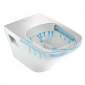 Подвесной унитаз DURAVIT DuraStyle Rimless с медленно движущейся крышкой