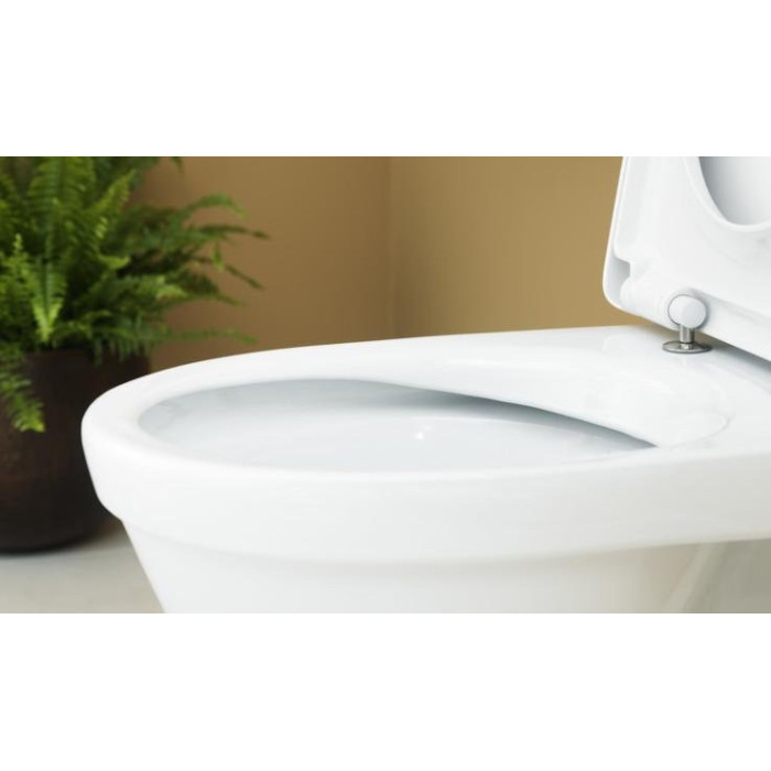 Built-in toilet GUSTAVSBERG Nautic 1510 C+ Hygienic Flush with soft close cover
