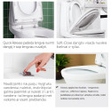 Pastatomas unitazas GUSTAVSBERG Nautic 1510 C+ Hygienic Flush su soft close dangčiu