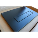 Flush plate MEPAorbit, black / matte