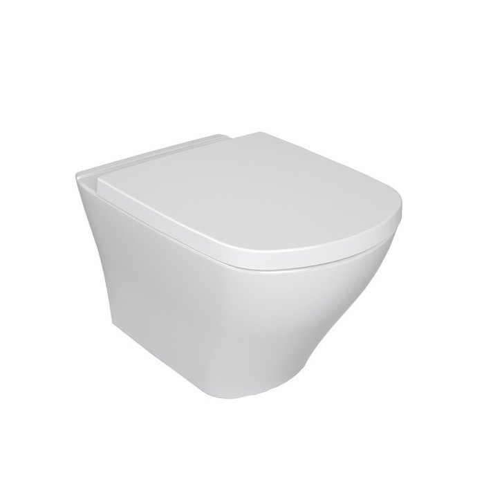Hanging WC Pot RAVAK Classic RimOff with Lid Classic Soft Close