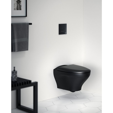 Rippseade GUSTAVSBERG Estetic, C+ katte ja aeglaselt liikuva kaanega, GB1183300S5030