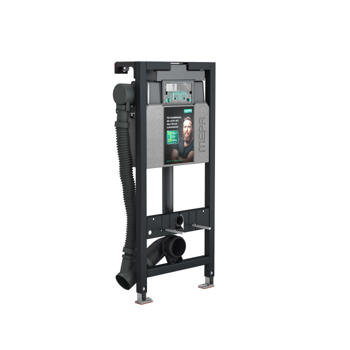 Seina sisse WC raam MEPA nextVIT Air-WC manuell + nupp (4 in 1)