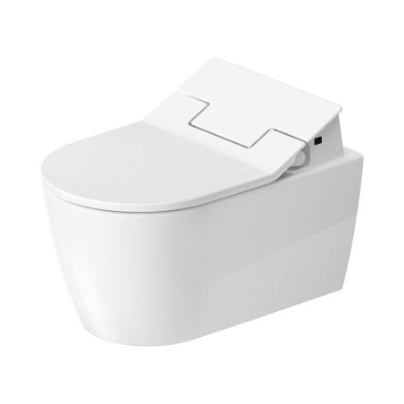 Подвесной блок с функцией биде DURAVIT WC ME by Starck Rimless SensoWash, Durafix, с крышкой Slim SC, белый