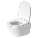 Подвесной унитаз DURAVIT D-Neo Rimless с крышкой Soft close