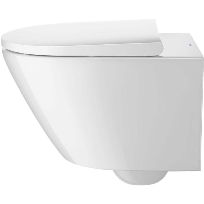Hanging toilet DURAVIT D-Neo Rimless with Soft close cover