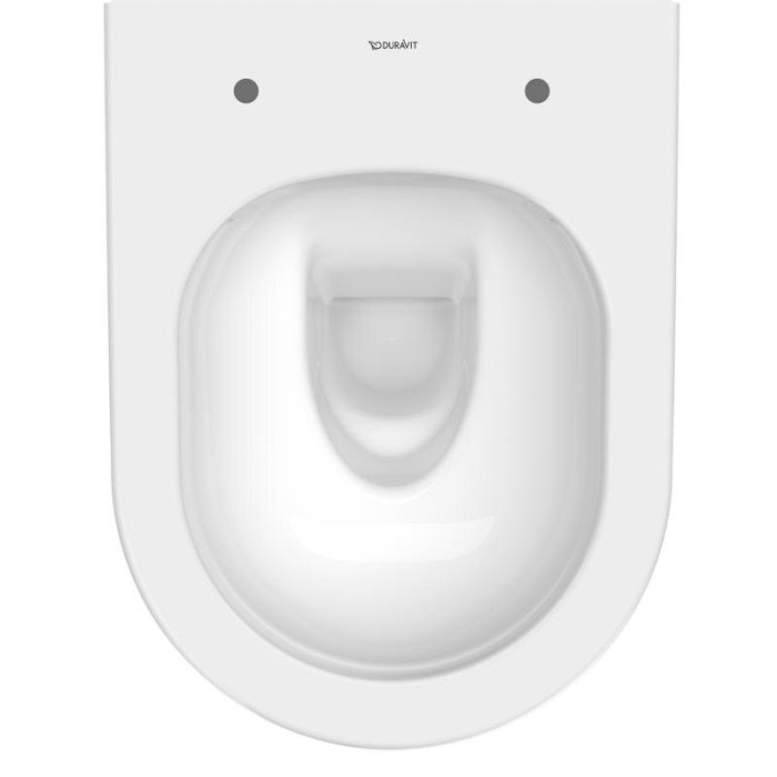 Piekaramā tualete DURAVIT D-Neo Rimless ar mīkstu tuvu vāku