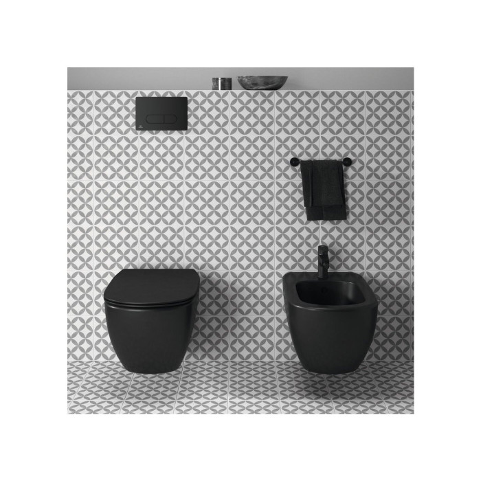 Subnet WC sets IDEAL STANDARD (6 in 1), black button
