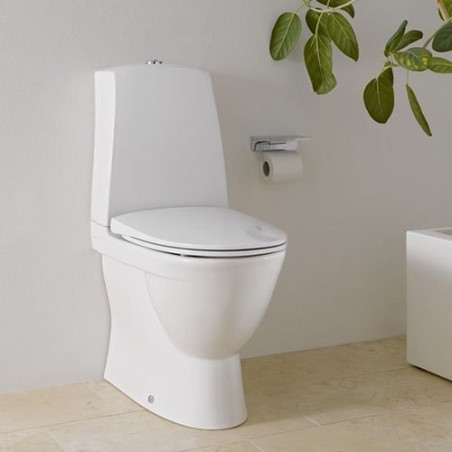 Built-in unit LAUFEN Pro Nordic with LCC coating Rimless from SLIM slow-descending sky