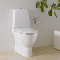 Built-in unit LAUFEN Pro Nordic with LCC coating Rimless from SLIM slow-descending sky