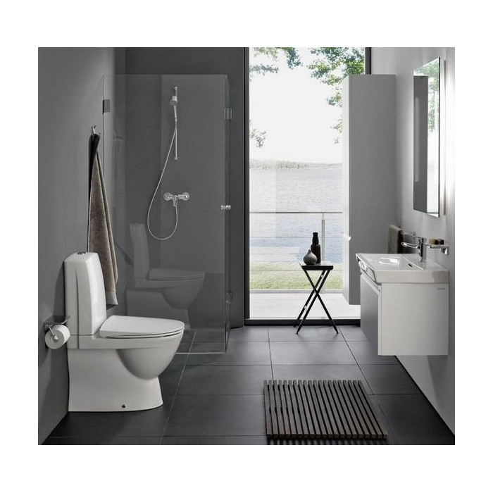 Sisseehitatud seade LAUFEN Pro Nordic LCC kattega Veljeta SLIM aeglaselt laskuvast taevast