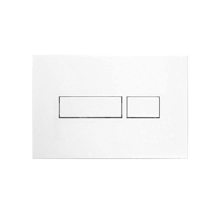 Potinkinis WC rėmas sanitaris su baltomis plunksnomis mygtuku, tarpine iš tvirtinimais (4 in 1), 9050201S017