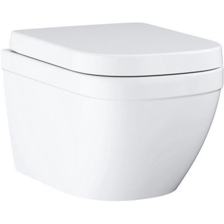 Peatatud WC GROHE Euro Ceramic Rimless istme ja softclosing kattega