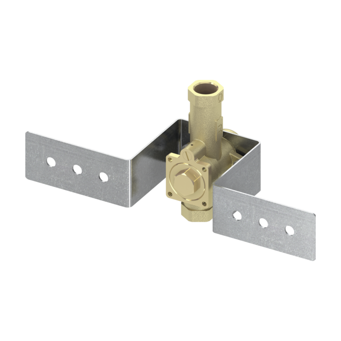 The urinal module is fixed in masonry TECEbox U1, 9370021