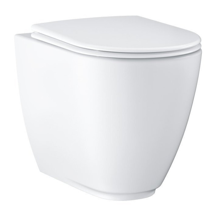 Presented toilet GROHE Essence with thin slow-moving lid