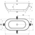Akrüülvann RAVAK Freedom O 1690 x 800 mm