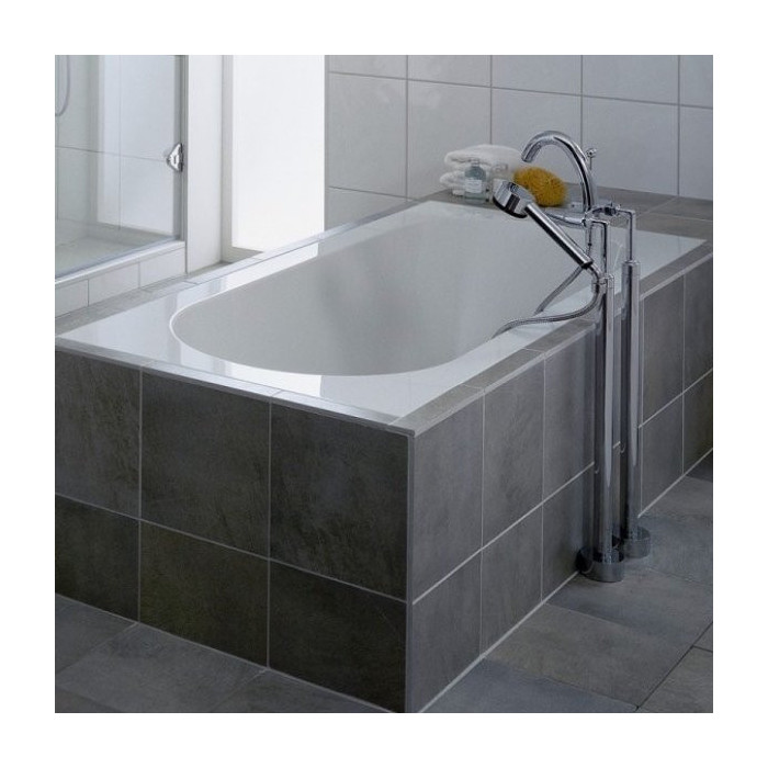 Rectangular bathtub VILLEROY & BOSH Oberon of Quaryl material 800 x 1800 mm