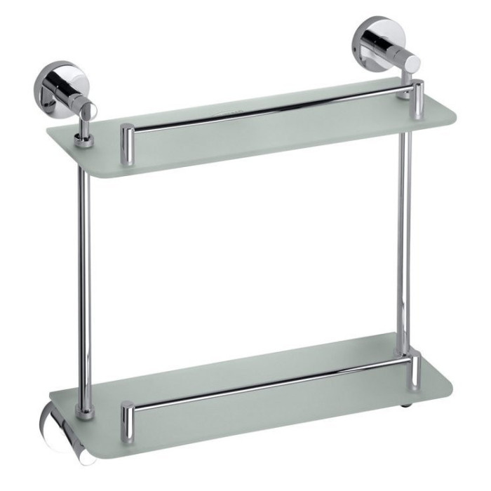 Two-story glass shelf BEMETA Omega