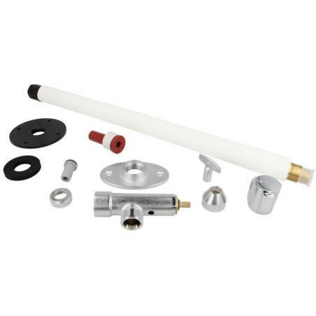 Nesasalstošs āra krāns SCHELL Polar II komplekts sienām 200/500 mm biezumā