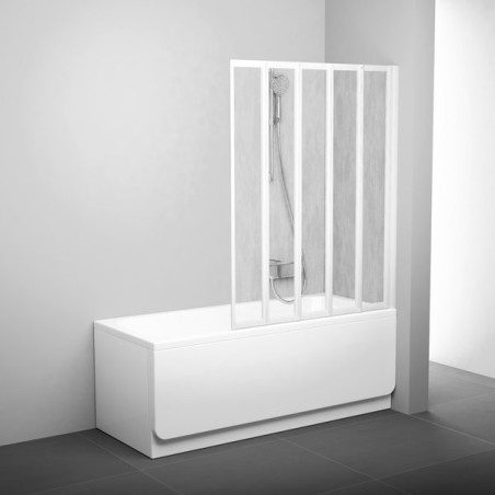 Five-piece folding bath wall RAVAK VS5