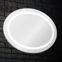 Peegel LED kühvliga BLU Leon Oval 85 x 65 cm