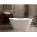 Stone masės vonia PAA Amore, balta, 850 x 1600 mm